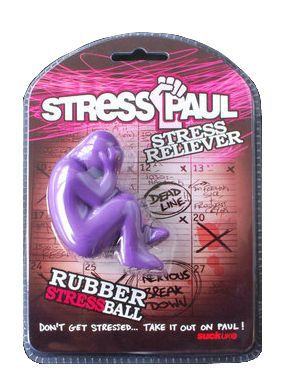 Stress Paul Rubber Stress Reliever Ball 
