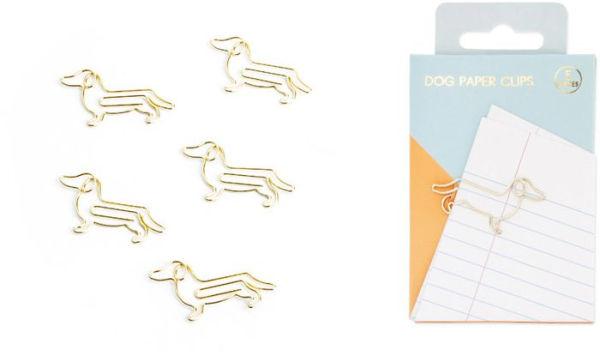 Dog Paper Clips Set of 5