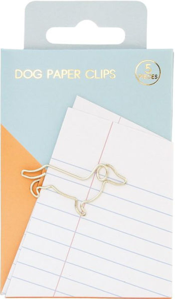 Dog Paper Clips Set of 5