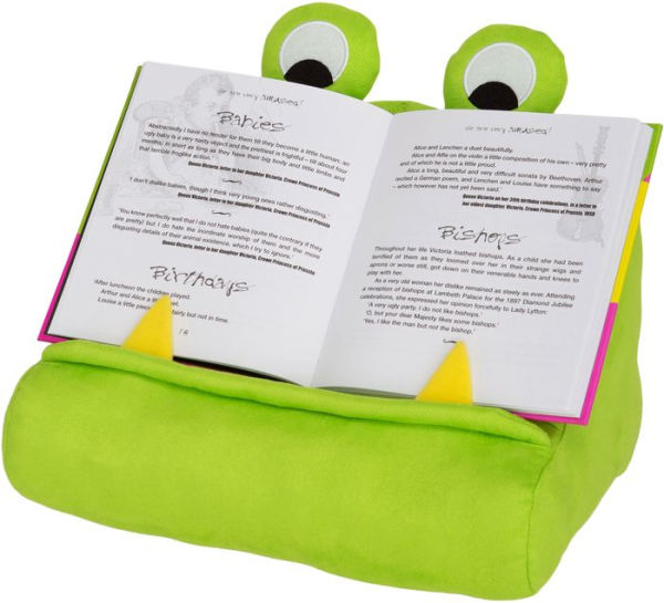 Bookmonster Green Book & Tablet Holder