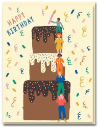 Emma Cooter Draws - Cake Tower Greeting Card