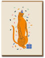 Taisiia Kordiukova - Party Leopard Greeting Card