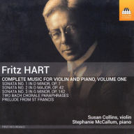 Title: Fritz Hart: Complete Music for Violin and Piano, Vol. 1, Artist: Susan Collins