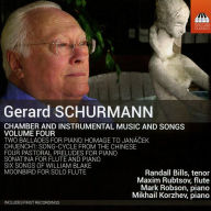 Title: Gerard Schurmann: Chamber and Instrumental Music and Songs, Vol. 4, Artist: Mark Robson
