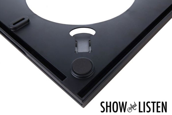 Show & Listen Black Record Frame