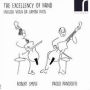 The Excellency of Hand: English Viola da Gamba Duos