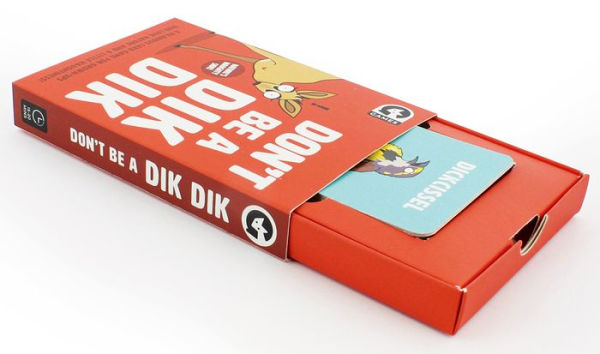 Don't Be a Dik Dik card game for grown-ups