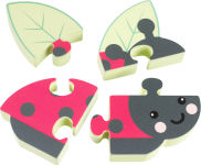 Alternative view 2 of Ladybird Wooden Puzzle