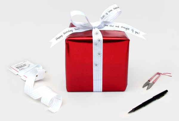 Write on Gift Package Ribbon