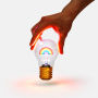 Rechargeable Cordless Rainbow Light Bulb