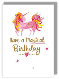 Title: Unicorn Birthday Greeting Card