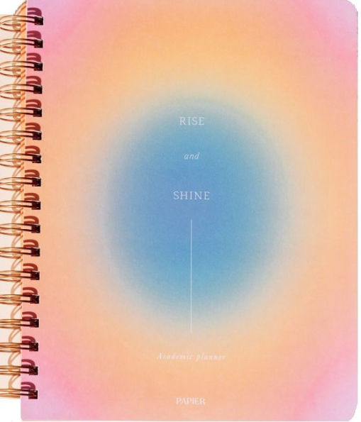 2025 Rise and Shine Spiral Weekly Academic Planner