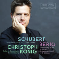 Title: Schubert: Symphony No. 9 in C 'Great'; Berio: 'Rendering' after Schubert Symphony No. 10, Artist: Christoph Koenig