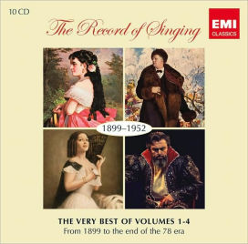 Record of Singing: The Very Best of Vols. 1-4: From 1899 to the End of the 78 Era