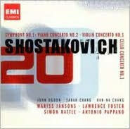 Shostakovich: Symphony No. 1; Piano Concerto No. 2; Violin Concerto No. 1; Cello Concerto No. 1