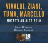 Title: Vivaldi, Ziani, Tuma, Marcello: Motetti ad Alto Solo, Artist: James Bowman