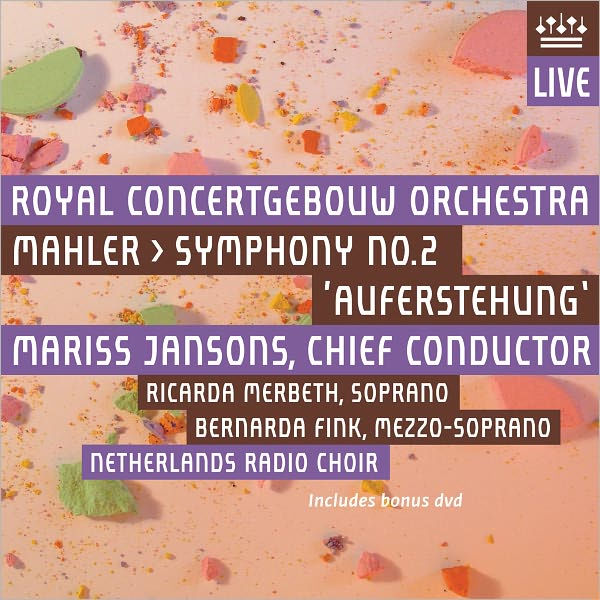 Mahler: Symphony No. 2 'Auferstehung' [CD+DVD] by Mariss