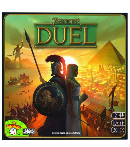 7 Wonders Duel by Antoine Bauza and Bruno Cathala