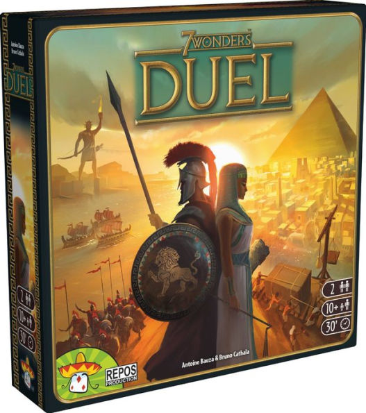 7 Wonders Duel by Antoine Bauza and Bruno Cathala