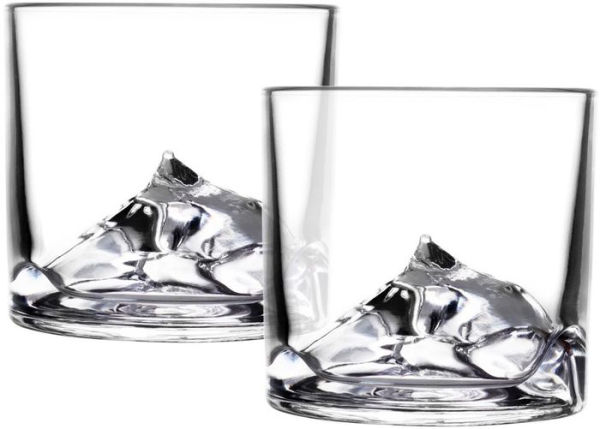 Everest Whiskey Glasses Set of 2