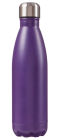 Alternative view 4 of Be Still in Purple - Psalm 46:10 Stainless Steel Water Bottle