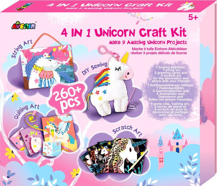 Ribbons & Unicorn Activity Craft Kit