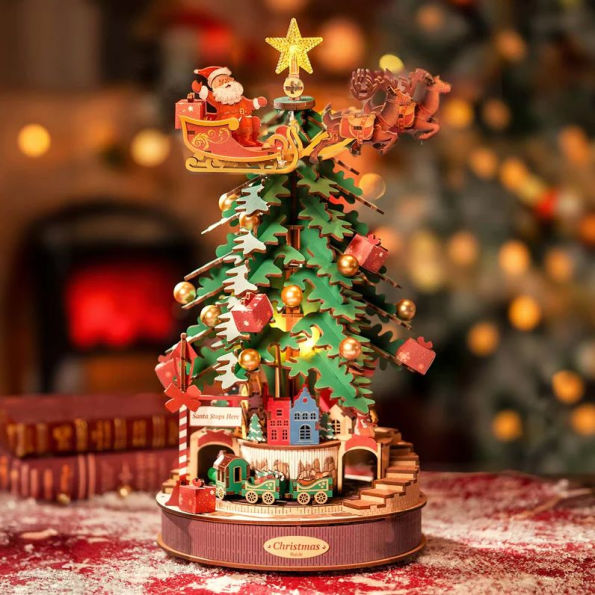 DYI Christmas Tree Music Box