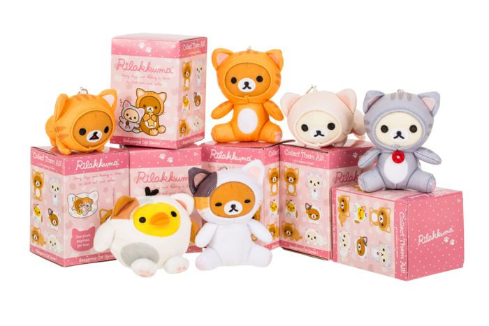 rilakkuma cat plush