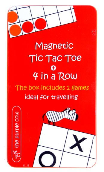 Magnetic Travel Games: Tic Tac Toe 4 In a Row