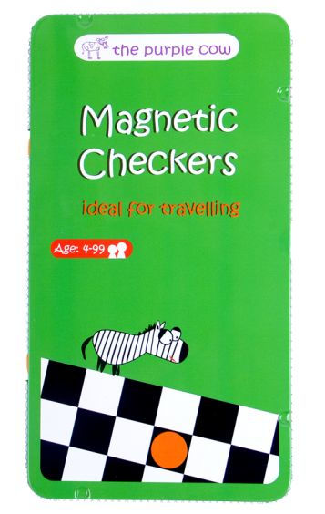 Magnetic Travel Games: Checkers
