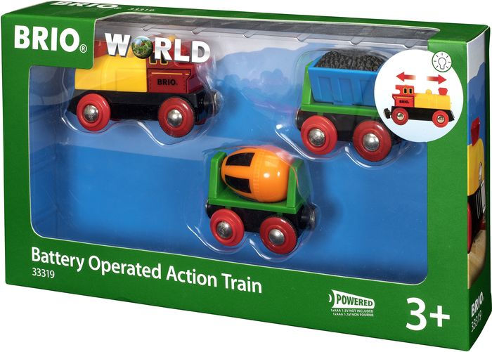 battery operated train for brio track