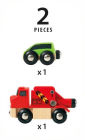 Alternative view 3 of Brio World Wooden Railway Train Set - Tow Truck