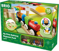 Title: BRIO World Wooden Railway Train Set My First Railway Beginner Pack