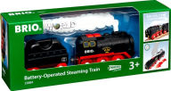 Title: BRIO World Wooden Railway Train Set Battery-Operated Steaming Train