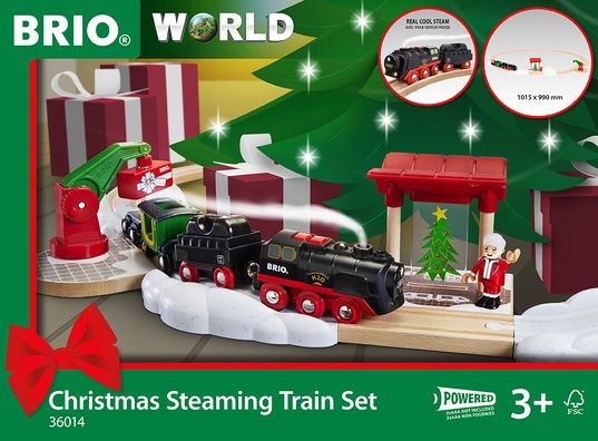 Brio Christmas Steaming Train Set by Brio