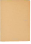 Alternative view 1 of Ecoqua Original Notebook, A5, Staple-Bound, Dotted, Beige