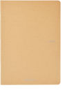 Ecoqua Original Notebook, A5, Staple-Bound, Dotted, Beige
