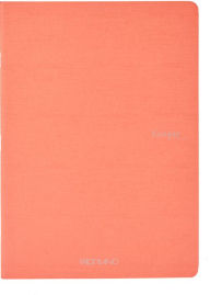 Title: Ecoqua Original Notebook, A5, Staple-Bound, Dotted, Flamingo