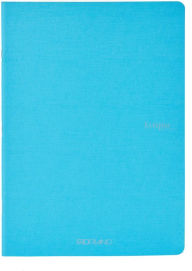 Title: Ecoqua Original Notebook, A5, Staple-Bound, Dotted, Turquoise