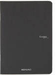 Alternative view 1 of Ecoqua Original Notebook, A4, Staple-Bound, Lined, Black