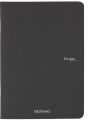 Ecoqua Original Notebook, A4, Staple-Bound, Lined, Black
