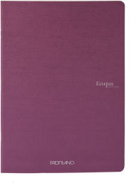 Ecoqua Original Notebook, A5, Staple-Bound, Lined, Wine