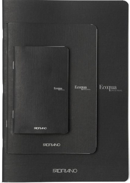 Ecoqua Original Notebook, A5, Staple-Bound, Lined, Wine