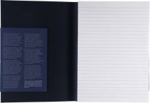 Alternative view 8 of Ecoqua Plus Journal, A5, Glue-Bound, Lined, Navy