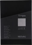Alternative view 8 of Ecoqua Plus Journal, A4, Glue-Bound, Lined, Black