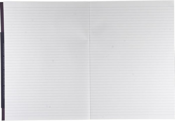 Ecoqua Plus Journal, A4, Glue-Bound, Lined, Wine