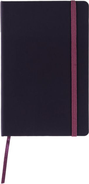 Fabriano Ispira Hard-Cover Notebook, 5.8 x 8.3, A5, Dotted, Black -  21619336