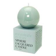 Title: Jade Green Sphere Candle
