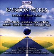 Title: Bassoon Works: Betta, Cardini, Colombo Taccani, De Pablo, & more, Artist: Paolo Carlini