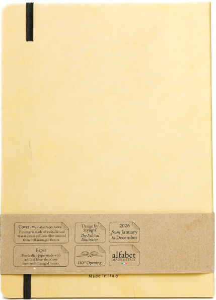 2026 Queen Bee Recycled Leather Planner